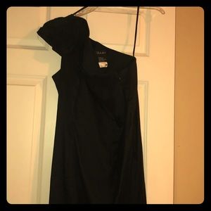 One shoulder cocktail dress
